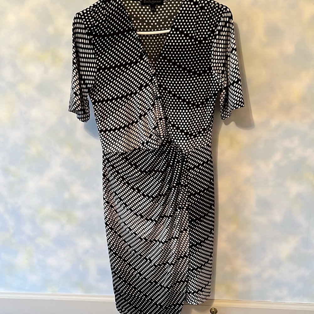 Banana Republic faux wrap dress